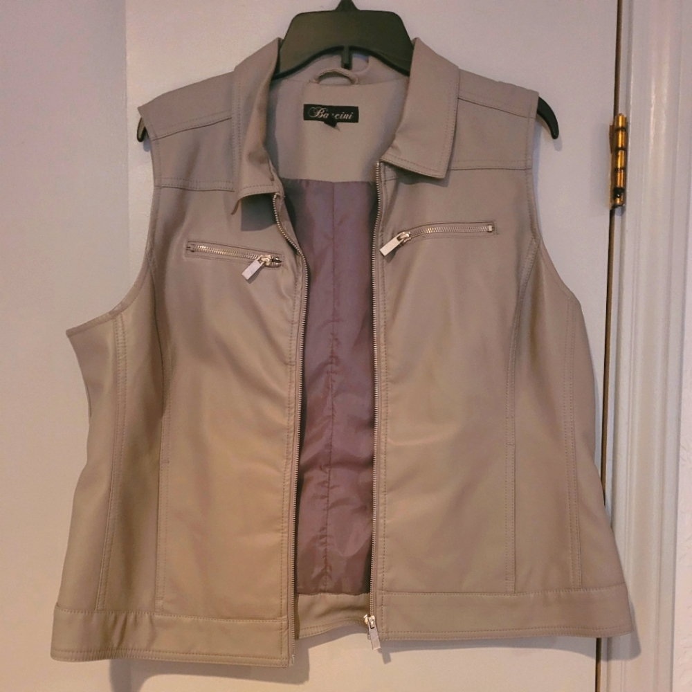 XL Leather Vest